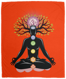 CHAKRAS PLUSH BLANKET (12 STYLES AND SIZES)