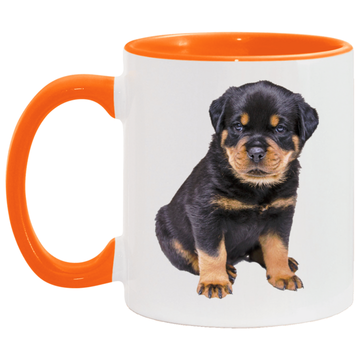 ROTTY PUPPY 1 AM11OZ 11 oz. Accent Mug