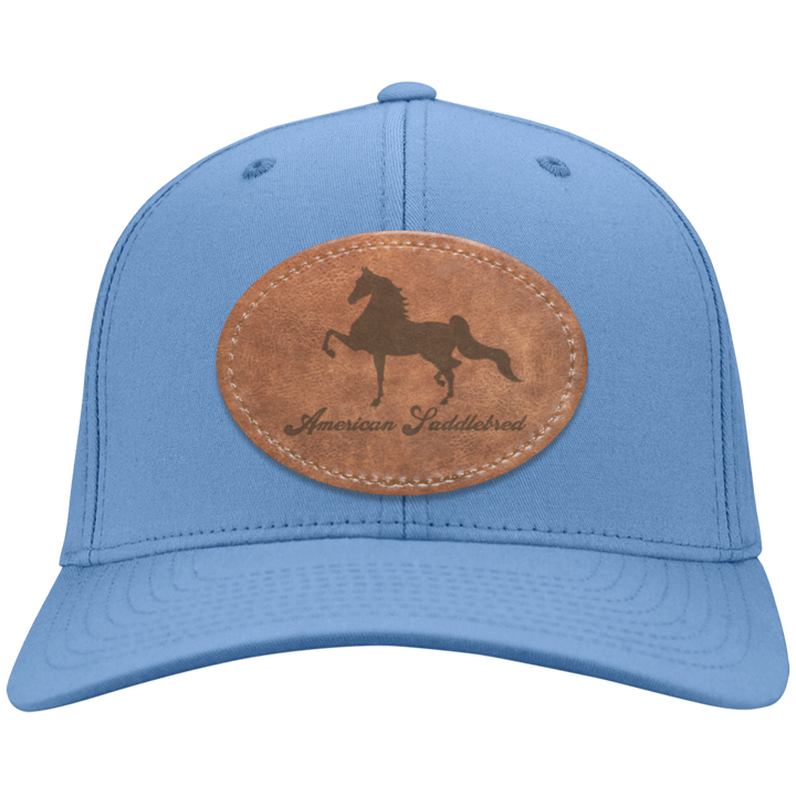AMERICAN SADDLEBRED ON LEATHER CP80 Twill Cap - Patch