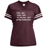 SITTIN TIGHT LOOKIN RIGHT (WHT) LST307 Ladies' Replica Jersey
