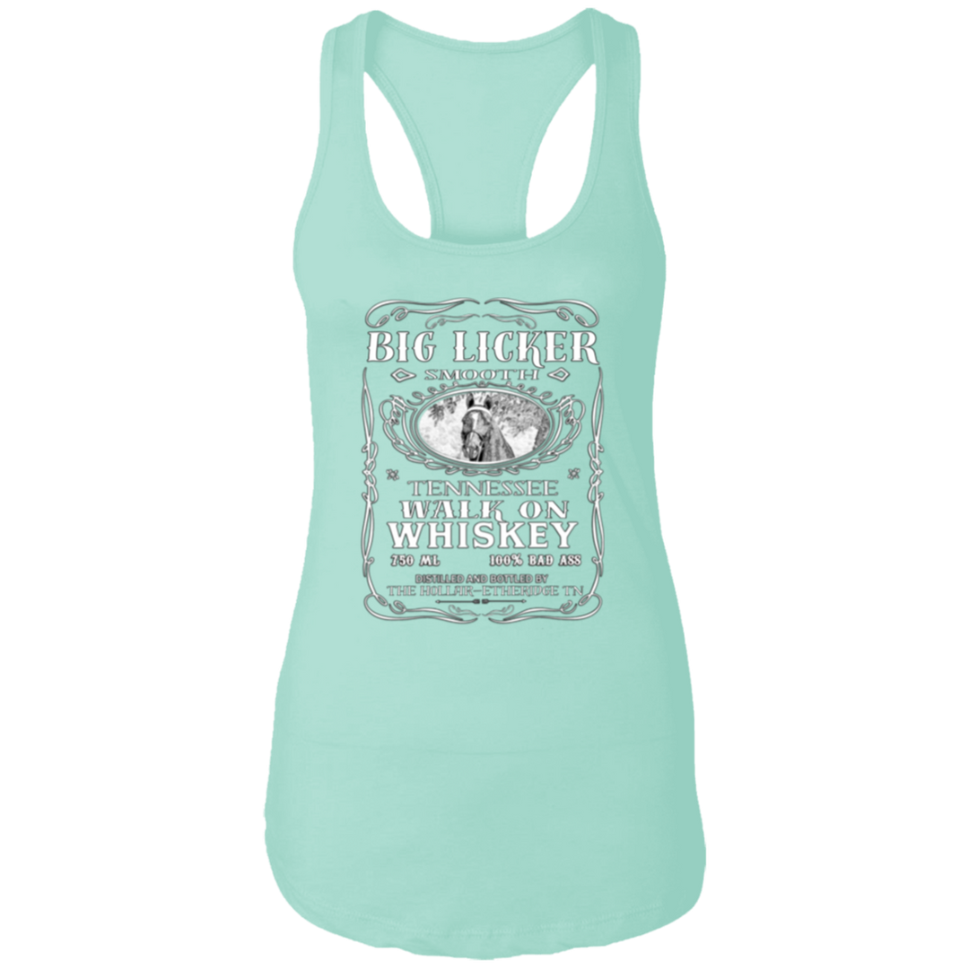 BIG LICKER SMOOTH NL1533 Ladies Ideal Racerback Tank