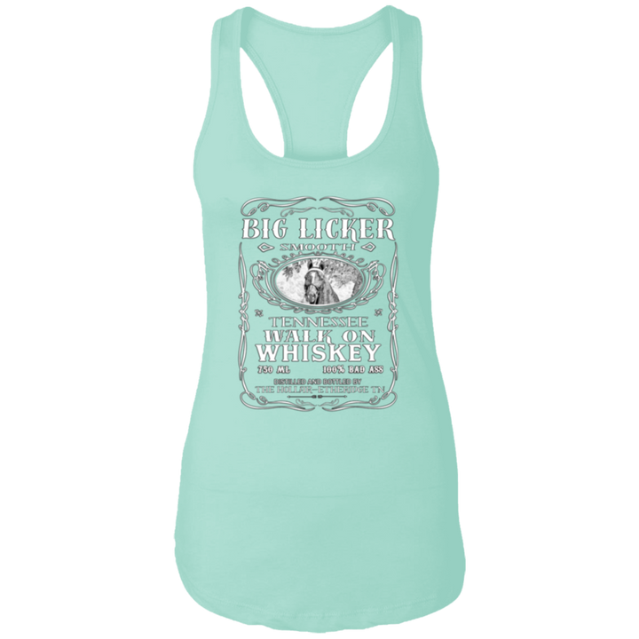 BIG LICKER SMOOTH NL1533 Ladies Ideal Racerback Tank