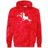 Tennessee Walking Horse Performance (WHITE) CD877 Unisex Tie-Dyed Pullover Hoodie
