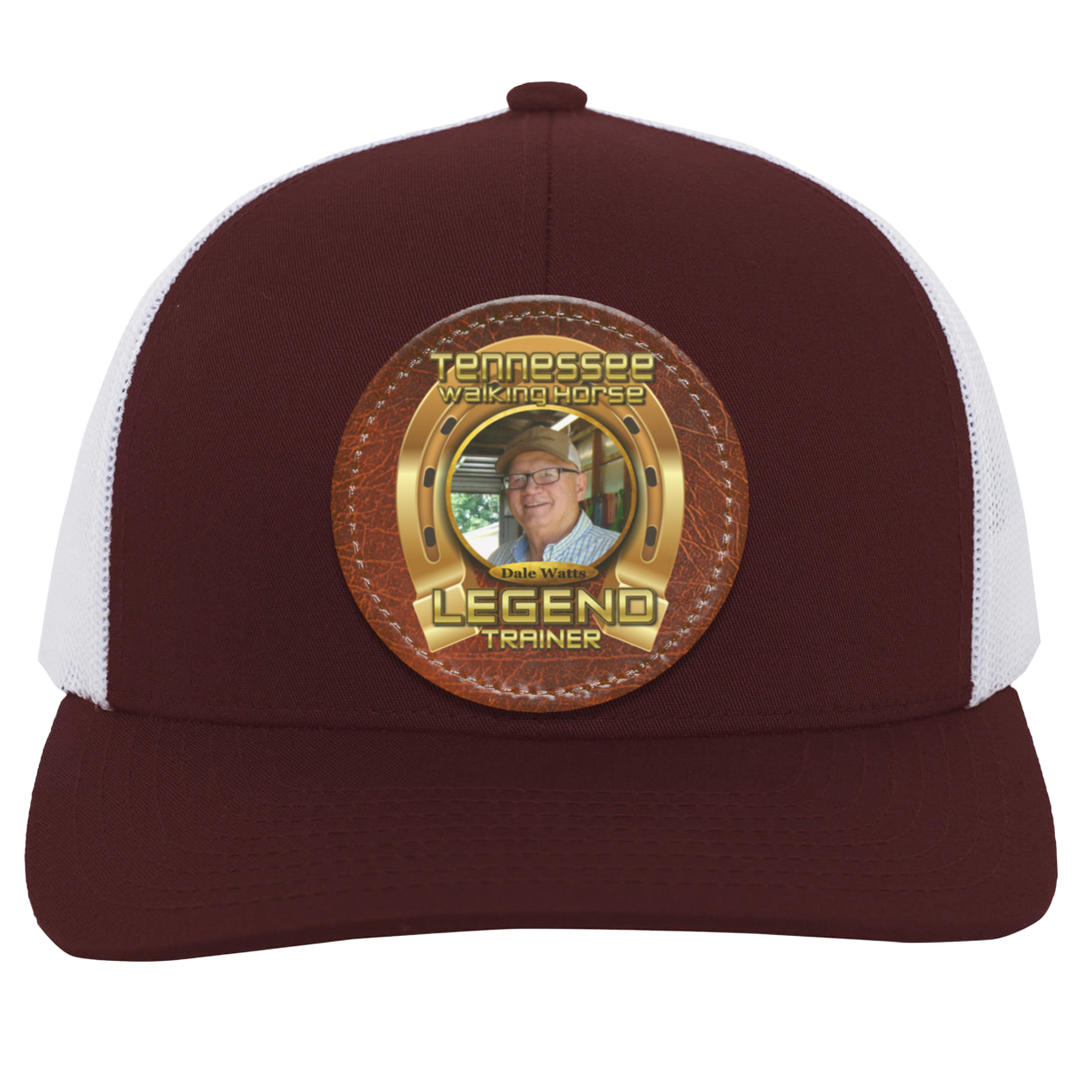 DALE WATTS (TWH LEGENDS) HAT 104C Trucker Snap Back - Patch