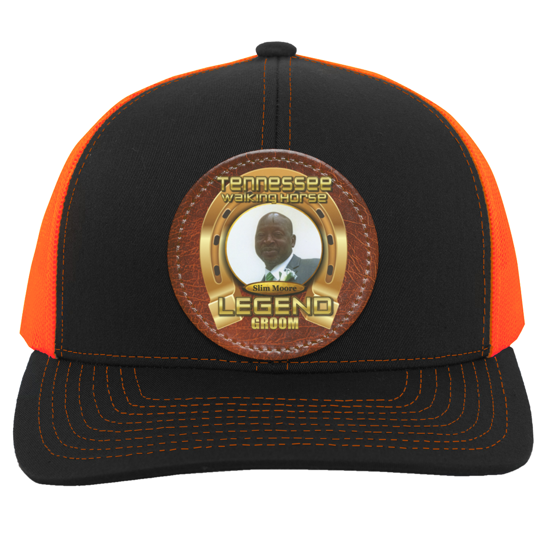SLIM MOORE (TWH LEGENDS)HAT 104C Trucker Snap Back - Patch