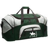 MISSOURI FOX TROTTER (white) 4HORSE BG99 Colorblock Sport Duffel