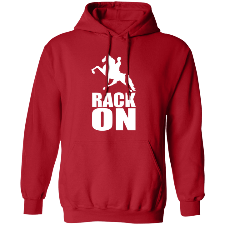 RACK ON RACKING (WHITE ART) G185 Pullover Hoodie