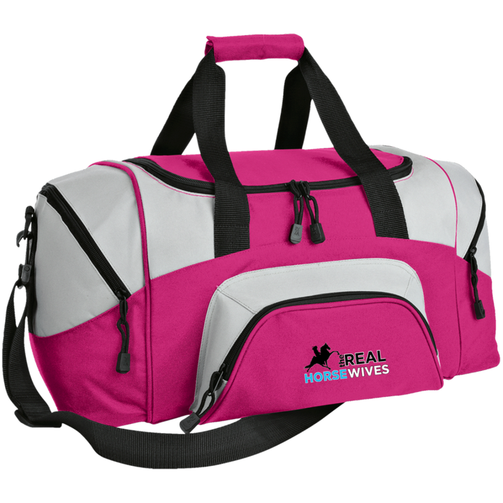 THE REAL HORSE WIVES BG99 Colorblock Sport Duffel