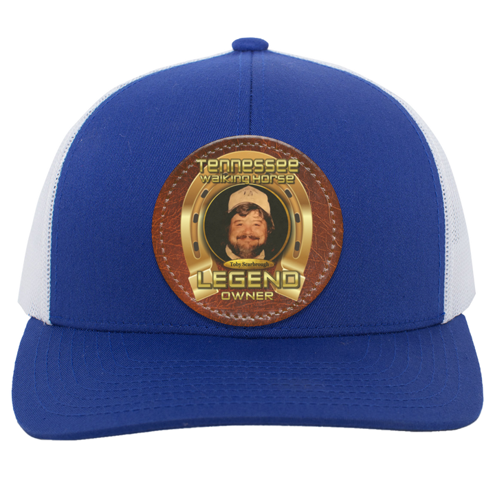 TOBY SCARBROUGH (TWH LEGENDS) HAT 104C Trucker Snap Back - Patch