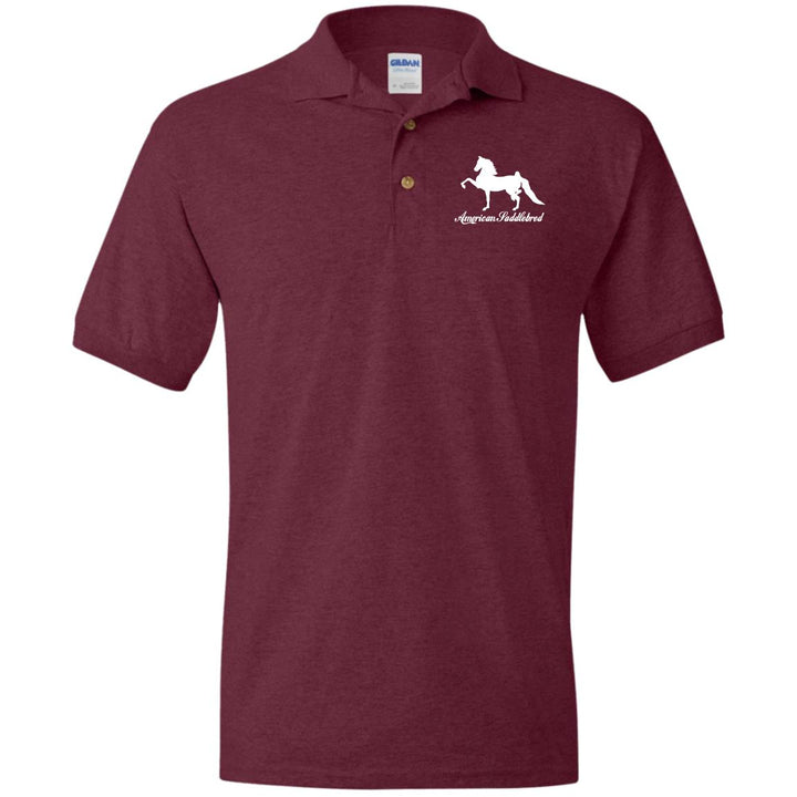 American Saddlebred 2 (white) G880 Jersey Polo Shirt