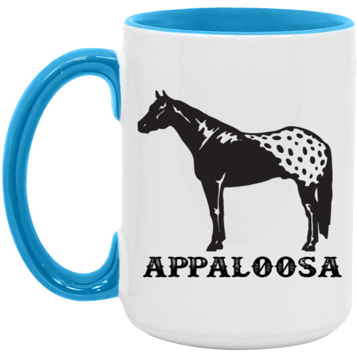 APPALOOSA ART TUMBLER 4HORSE AM15OZ 15oz. Accent Mug