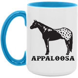 APPALOOSA ART TUMBLER 4HORSE AM15OZ 15oz. Accent Mug