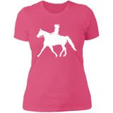 Missouri Fox Trotter LADY FINAL ART WHITE NL3900 Ladies' Boyfriend T-Shirt