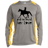 SHE FOUND HER LOVE FOX TROTTER TUMBLER ART - Copy ST361LS Long Sleeve Heather Colorblock Performance Tee
