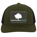 DISCOVERY PLACE RECTANGLE PATCH 104C Trucker Snap Back - Patch