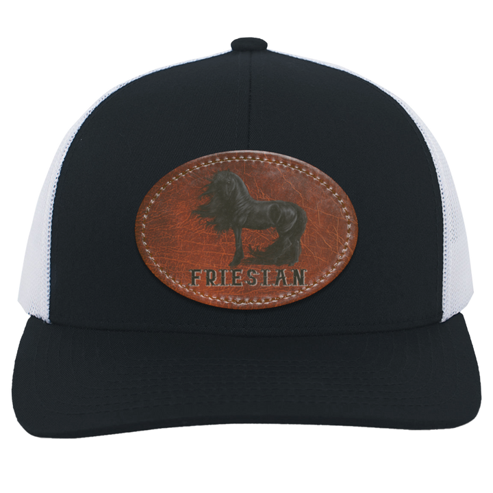 FRIESIAN ON LEATHER 104C Trucker Snap Back - Patch