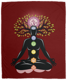 CHAKRAS PLUSH BLANKET (12 STYLES AND SIZES)