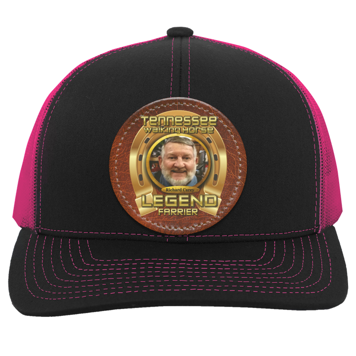 RICHARD CAREY (TWH LEGENDS) HAT 104C Trucker Snap Back - Patch