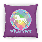 #TWHstrong 3 (Pleasure) ZP18 Large Square Pillow