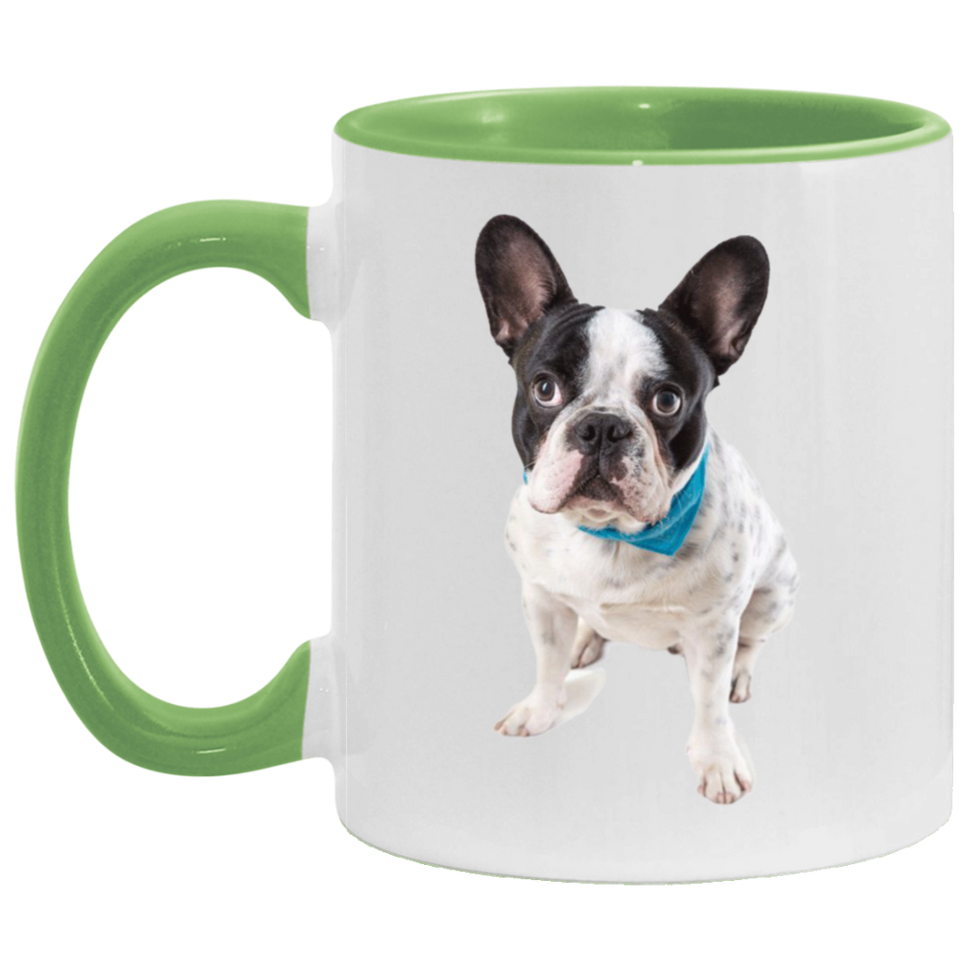 FRENCHIE PUPPY (3) AM11OZ 11 oz. Accent Mug