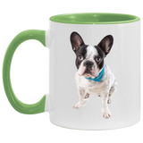FRENCHIE PUPPY (3) AM11OZ 11 oz. Accent Mug
