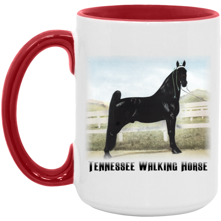 TENNESSEE WALKING HORSE (STANDING) 4HORSE AM15OZ 15oz. Accent Mug