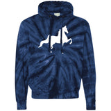 American Saddlebred (white) CD877 Unisex Tie-Dyed Pullover Hoodie