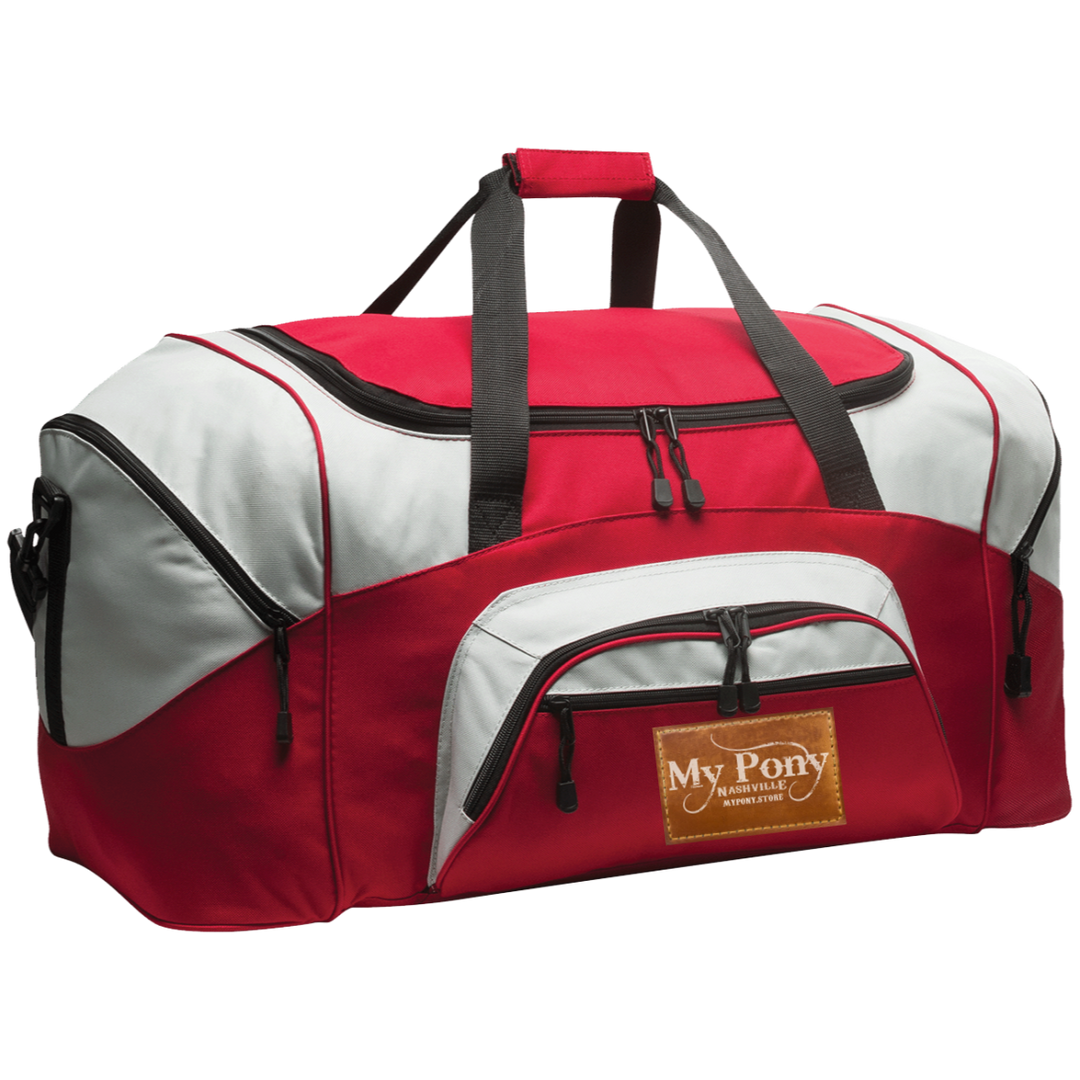 MY PONY NASHVILLE BRAND BG99 Colorblock Sport Duffel