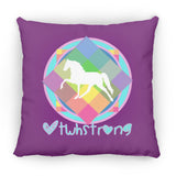 #TWHstrong 3 (Pleasure) ZP14 Small Square Pillow