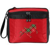 TENNESSEE WALKING HORSE DESIGN 3 JMD (RED PLAID) BG513 12-Pack Cooler