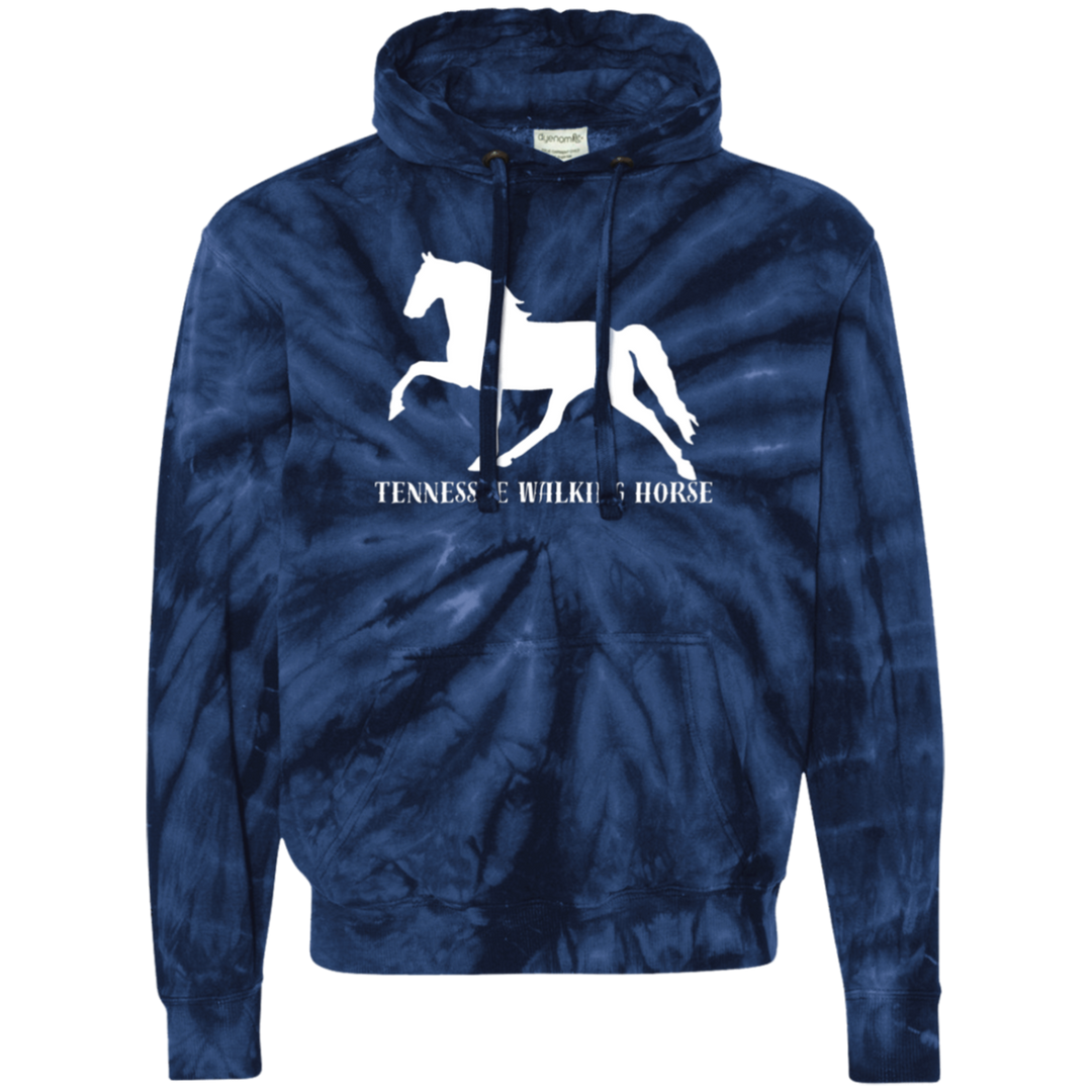 Tennessee Walker 4HORSE CD877 Unisex Tie-Dyed Pullover Hoodie