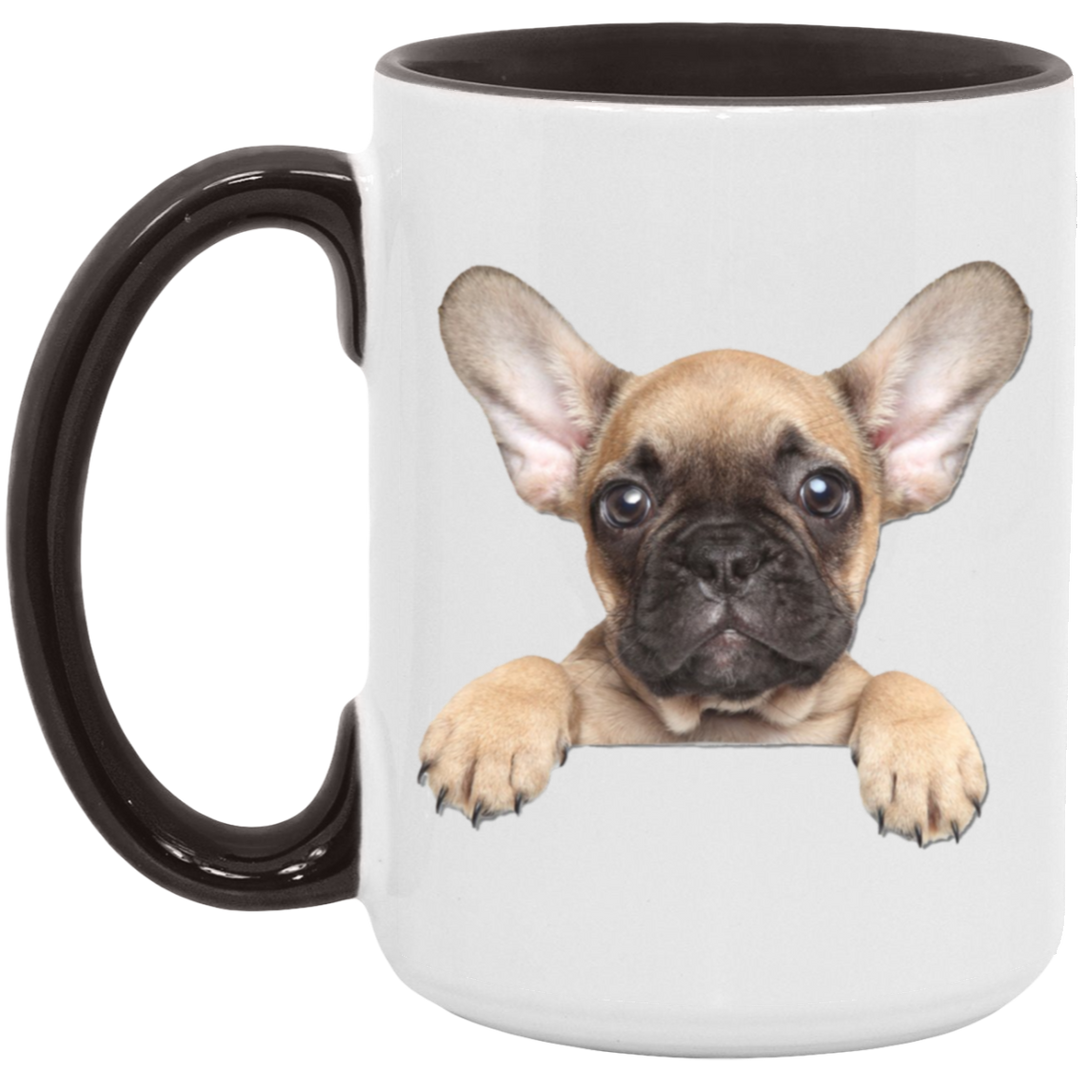 FRENCHIE PUPPY 21 AM15OZ 15oz. Accent Mug
