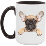 FRENCHIE PUPPY 21 AM15OZ 15oz. Accent Mug