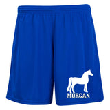 MORGAN 2 1423 Ladies' Moisture-Wicking 7 inch Inseam Training Shorts