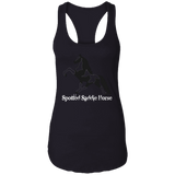 Spotted Saddle Horse NL1533 Ladies Ideal Racerback Tank