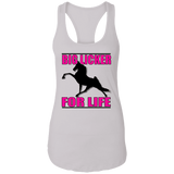 Big Licker for Life Pink NL1533 Ladies Ideal Racerback Tank