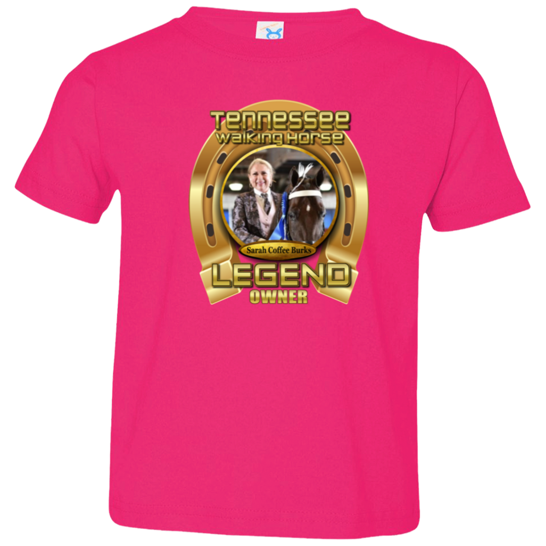 SARAH COFFEE BURKS (TWH LEGENDS) 3321 Toddler Jersey T-Shirt