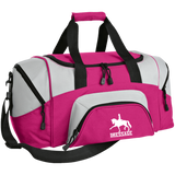 Dressage style 1(WHITE) 4HORSE BG99 Colorblock Sport Duffel
