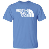 RESTING MARE FACE (white) G500 5.3 oz. T-Shirt