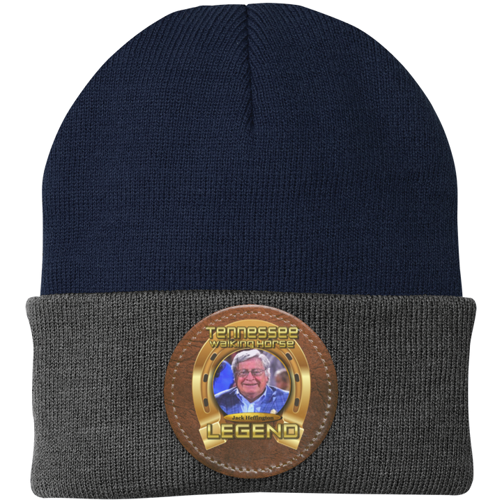 JACK HEFFINGTON (Legends Series) HAT CP90 Knit Cap - Patch