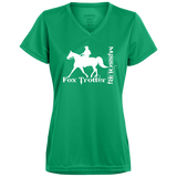 MISSOURI FOX TROTTER (white) 4HORSE 1790 Ladies’ Moisture-Wicking V-Neck Tee