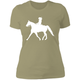 Missouri Fox Trotter LADY FINAL ART WHITE NL3900 Ladies' Boyfriend T-Shirt