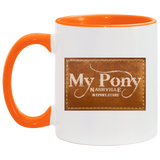 MY PONY NASHVILLE BRAND AM11OZ 11oz Accent Mug