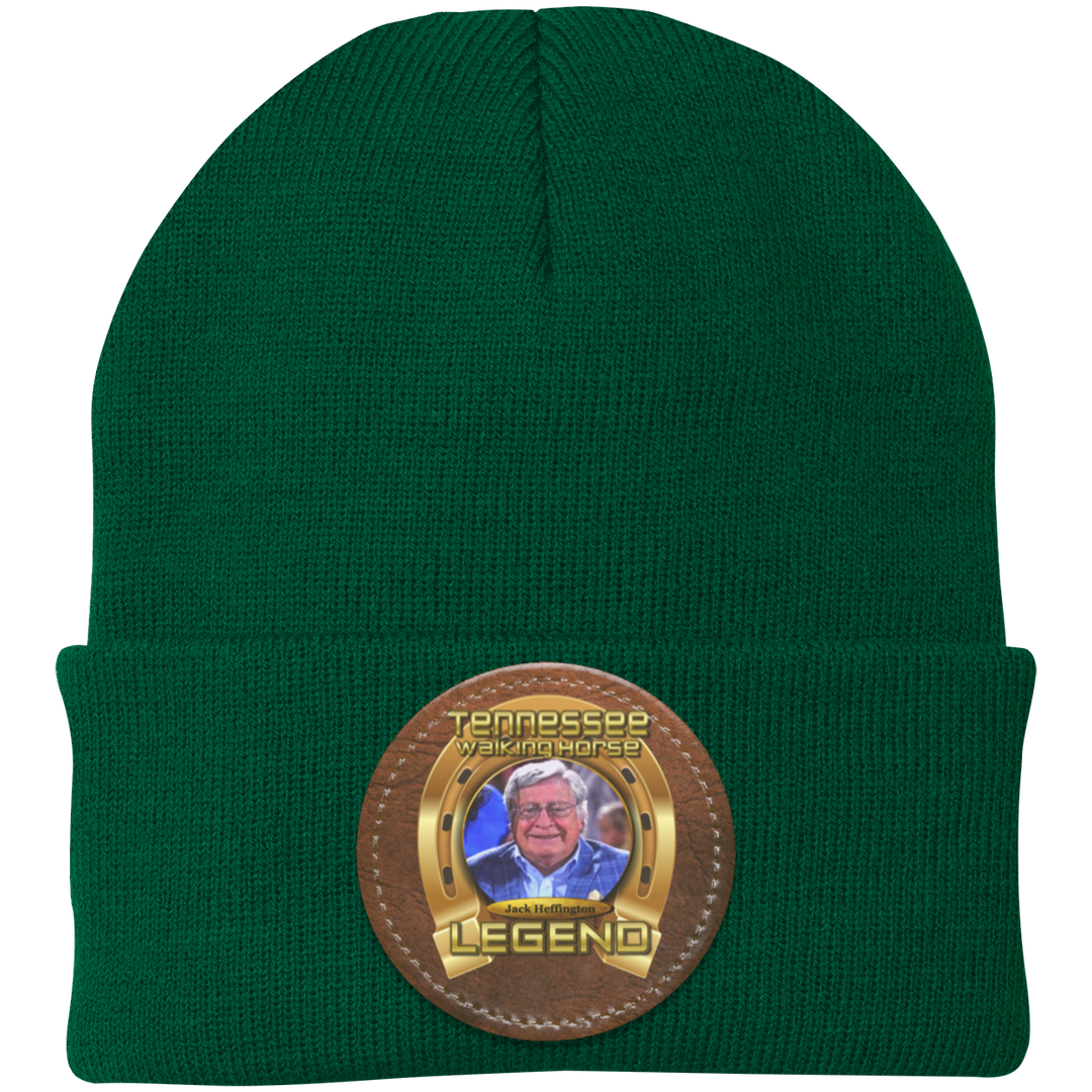 JACK HEFFINGTON (Legends Series) HAT CP90 Knit Cap - Patch