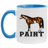PAINT STYLE 1 4HORSE AM11OZ 11 oz. Accent Mug