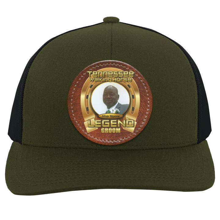 SLIM MOORE (TWH LEGENDS)HAT 104C Trucker Snap Back - Patch