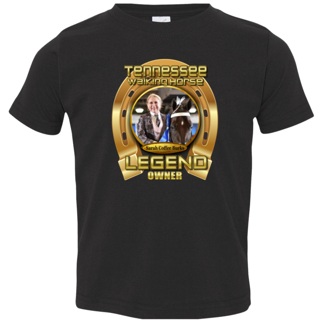 SARAH COFFEE BURKS (TWH LEGENDS) 3321 Toddler Jersey T-Shirt