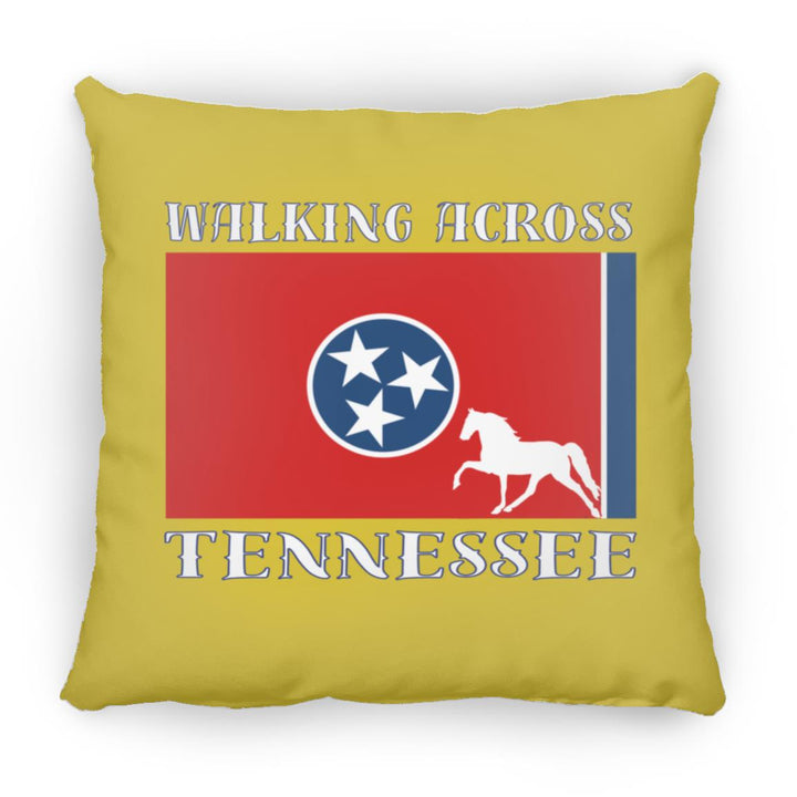 Walking Across Tennessee (Pleasure) ZP16 Medium Square Pillow