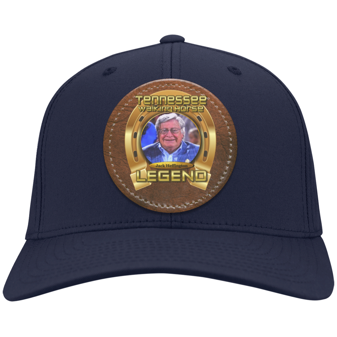 JACK HEFFINGTON (Legends Series) HAT CP80 Twill Cap - Patch