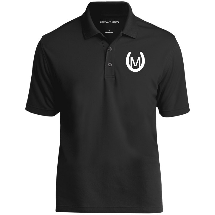 MANES RANCH (white) K110 Dry Zone UV Micro-Mesh Polo